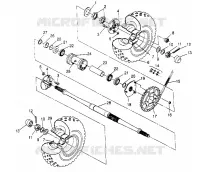 PONT ARRIERE  (Prior to Serial #2295881) Magnum 2x4 W957544 (4926852685C003)