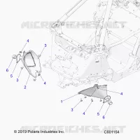 CHASSIS, TIE ROD BOOT ASM.