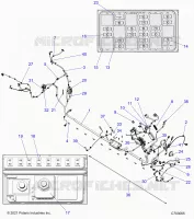 ELECTRICITE, WIRE HARNESS, CHASSIS, PREMIUM