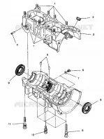 CARTERS MOTEUR ASSEMBLY WIDETRAK LX 0942064 (49250425040030)