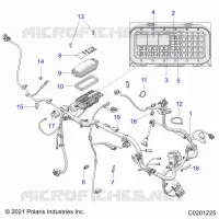 ELECTRICITE, WIRE HARNESS AND FUSES