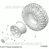 ROUES, REAR