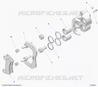 BRAKES, ETRIER DE FREIN ARRIERE