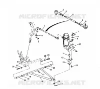 TRIANGLES DE SUSPENSIONS AVANT ET BIELLETTES DE DIRECTION 2X4 350L W937539 (4924032403016A)