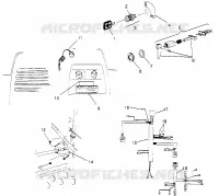 ALLUMAGE ET FAISCEAU ELECTRIQUE 440 0962760 (4931743174A014)