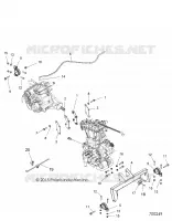 ENGINE, ENGINE AND SUPPORT TRANSMISSION