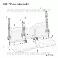 SIEGE BELT MOUNTING