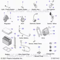 ELECTRICITE, COMPONENTS
