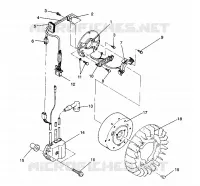 STATOR ASSEMBLY LITE/0933433 and  LITE DELUXE/0933431 (4922972297037A)