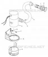 POMPE DE CALE SL 700 B964066 and  Intl. SL 700 I964066 (4935633563B013)