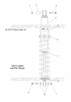 SUSPENSION, AMORTISSEUR IFS