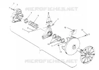 EMBRAYAGE DE TRANSMISSION ASSEMBLY SUPER SPORT 0950743 (4928882888B013)