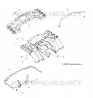 HABITACLE ARRIERE and REAR RACK