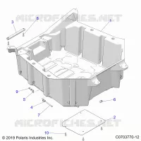 CARROSSERIE ARRIERE RACK