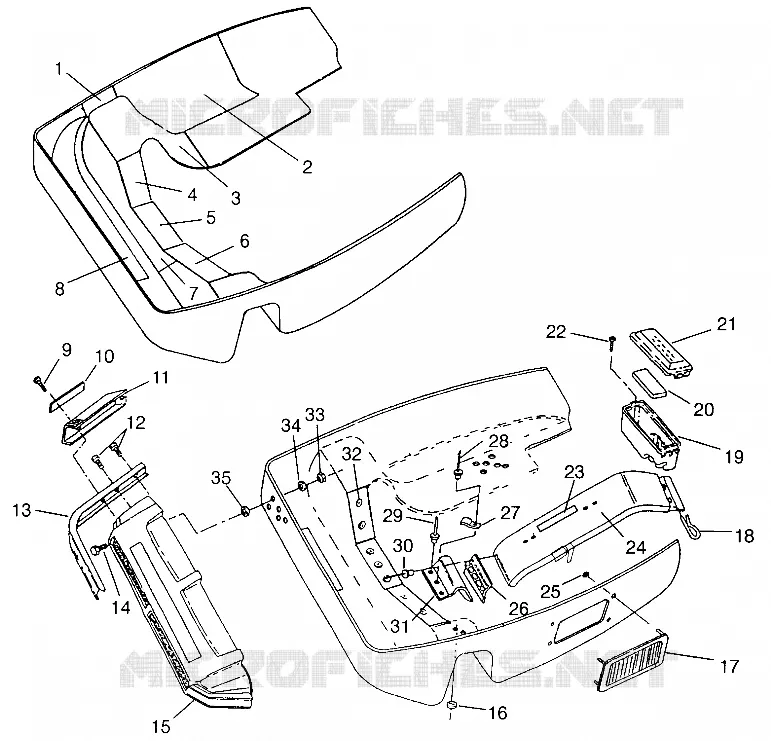 NOSEPAN SPORT 0960443, SPORT TOURING 0960243 and EUROPEAN SPORT TOURING E96 (4932223222A011)