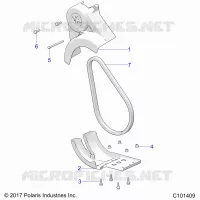 SYSTÃˆME DE TRANSMISSION, CHAIN GUARD