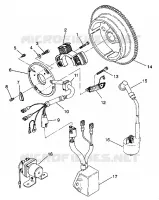 STATOR ASSEMBLY 4X4 350L W938139 (4924052405043A)