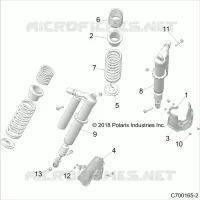 SUSPENSION ARRIERE SHOCK MOUNTING