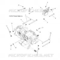 DRIVE TRAIN, MAIN SUPPORT PONT
