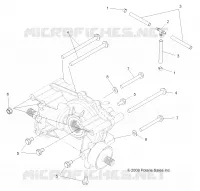 SYSTÈME DE TRANSMISSION, MID SUPPORT PONT