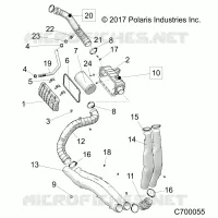 ENGINE, PRISE D'AIR SYSTEM