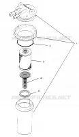 VIDANGE SLX 780 B964287 (4937443744C010)