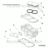 CYLINDRE AND PISTON