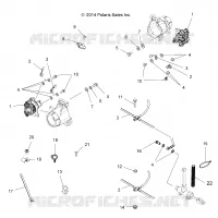 BRAKES, FREIN ARRIERE LINES