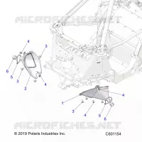 CHASSIS, TIE ROD BOOT ASM.