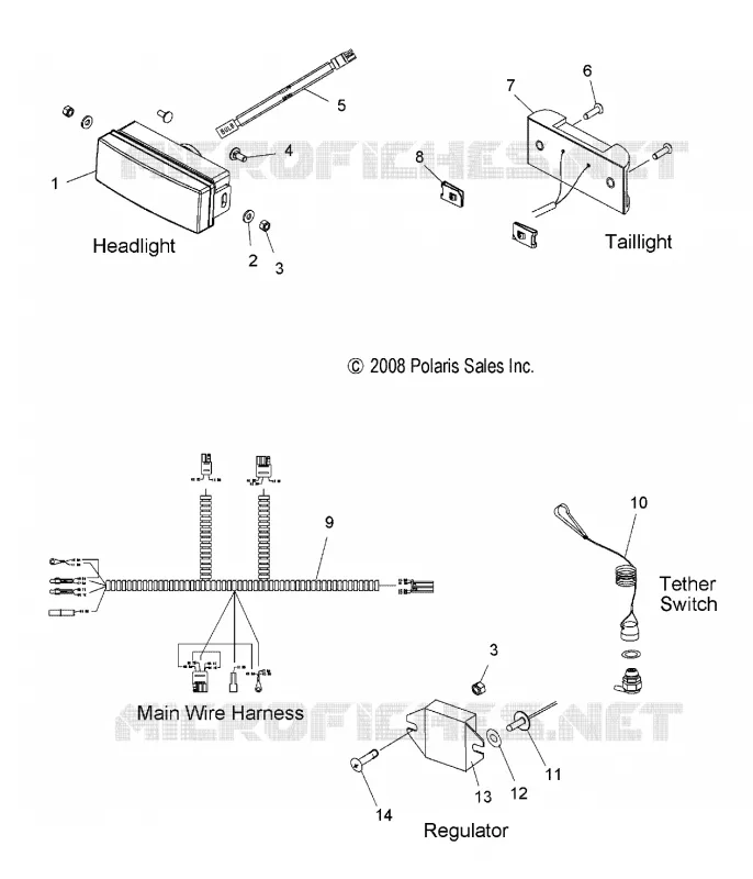 ELECTRICITE, COMPONENTS