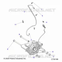 SYSTÃˆME DE TRANSMISSION, FRONT GEARCASE MOUNTING