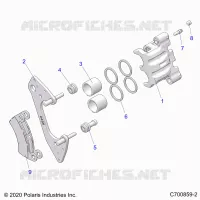 FREIN AVANT CALIPER