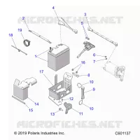 ELECTRICITE, BATTERY BOX  ASM.