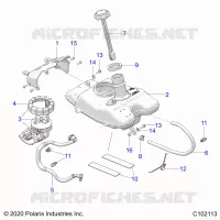 SYSTÃˆME D'ALIMENTATION, FUEL TANK ASM.