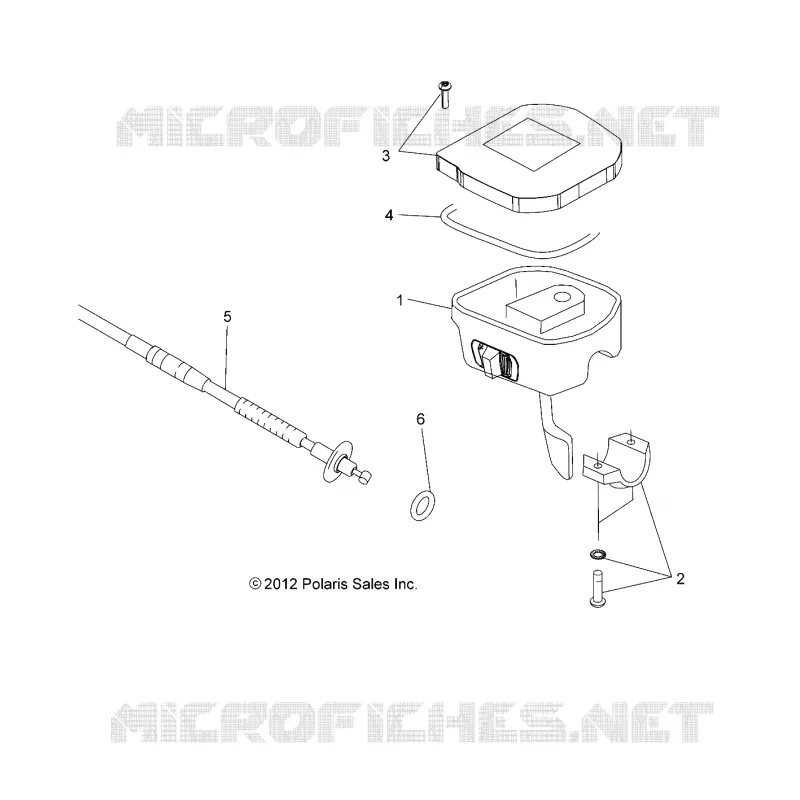 DIRECTION, INSTRUMENTS, ACCELERATEUR ASM. AND CABLE