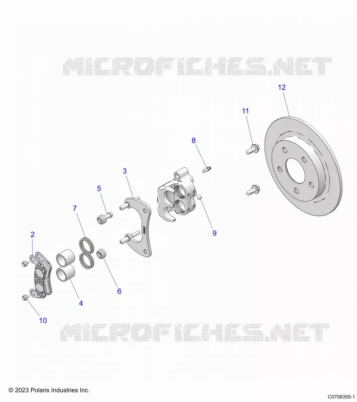 BRAKES, ETRIER DE FREIN ARRIERE