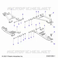SUSPENSION AVANT CONTROL ARMS