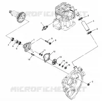 POMPE A EAU 6X6 400L W968740 and 6X6 400L Norwegian N968740 (4935963596D011)