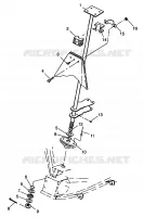 COLONNE DE DIRECTION XPLORER 400L W98CC38C (4945414541B010)
