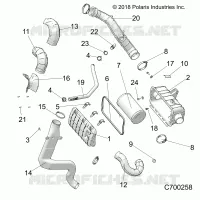 ENGINE, PRISE D'AIR SYSTEM