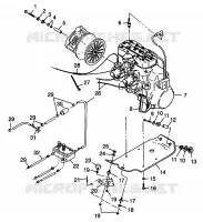 SUPPORT MOTEUR WIDETRAK LX 0982065 and EUROPEAN WIDETRAK LX E982065 (4943884388C007)