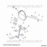 STEERING, FIXATION GUIDON