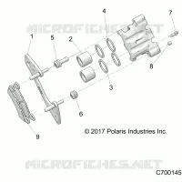 FREIN ARRIERE CALIPER