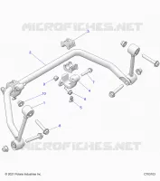 SUSPENSION, FRONT BARRE STABILISATRICE- Z24NMF99AR/AM/BR/BM (C703103)