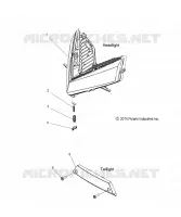 ELECTRICITE, HEADLIGHT AND TAILLIGHT