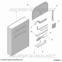 REFERENCES, TOOL KIT AND MANUEL DU PROPRIETAIRES