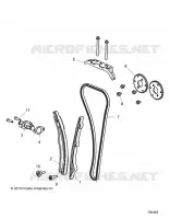 CHAINEE DE DISTRIBUTION AND TENSIONER
