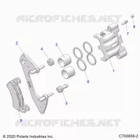 FREIN AVANT CALIPER