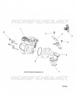 ENGINE, CORPS DE PAPILON AND FUEL RAIL