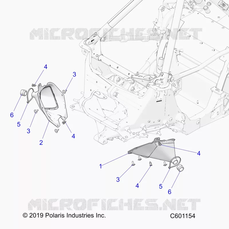 CHASSIS, TIE ROD BOOT ASM.